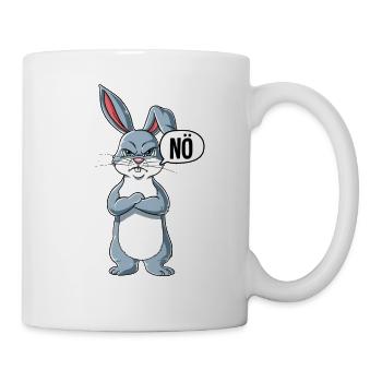Hase Nö - Tasse - Weiß - Rechts