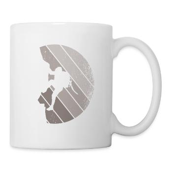 Klettern Bouldern - Tasse - Weiß - Rechts