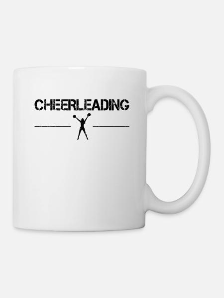 Cheerleading - Tasse - Weiß