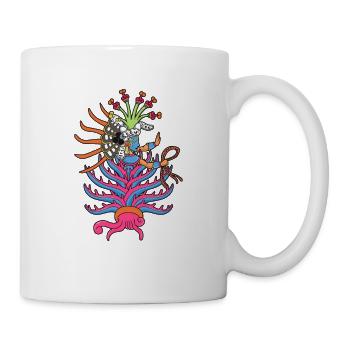 Déesse de la Terre Aztèque - Mayahuel - Mug blanc - blanc - Droite