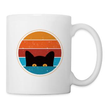 Funny Cat Look - Mug - white - Right