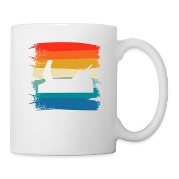 Rétro Vintage Classique Artisan Artisanat - Mug blanc - blanc - Droite