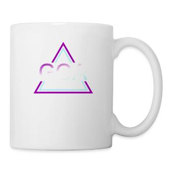 GOA Techno House Party EDM Festival Electro Rave - Mug blanc - blanc - Droite