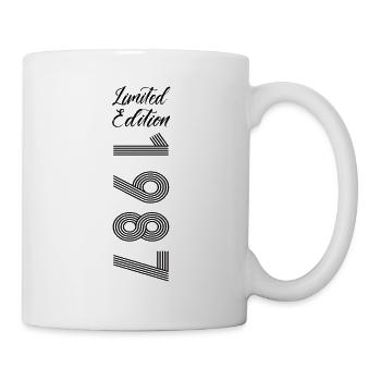Limited Edition 1987 - Tasse - Weiß - Rechts