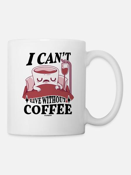 Kaffee - Tasse - Weiß