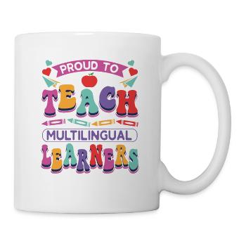 ESL Teacher English Multilingual Dual Language - Mug - white - Right