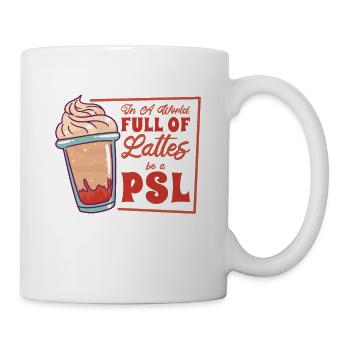 Pumpkin Spice Latte Coffee Enthusiast Pumpkin - Mug blanc - blanc - Droite