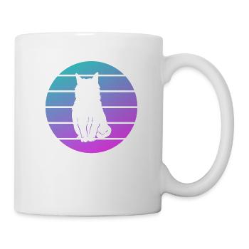 Rétro Laperm Cat Lover - Mug blanc - blanc - Droite