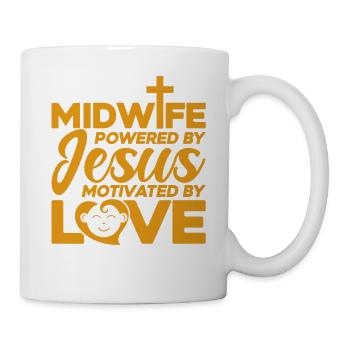Obstétricien Sage-femme LD Travail Cadeau - Mug blanc - blanc - Droite