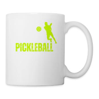 Mangez dormir Pickleball Joueur répétitif - Mug blanc - blanc - Droite