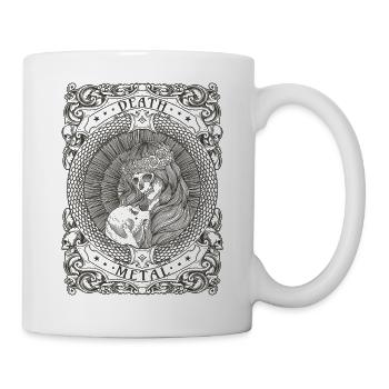 Goth Satan Rock Festivals Black Heavy Death Metal - Mug blanc - blanc - Droite