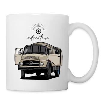Illustration // Short-bonnet // Adventures - Mug - white - Right