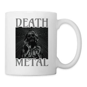Goth Satan Rock Festivals Black Heavy Death Metal - Tasse - Weiß - Rechts