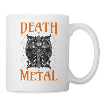 Goth Satan Rock Festivals Black Heavy Death Metal - Tasse - Weiß - Rechts