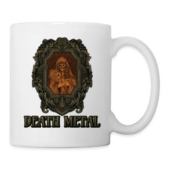 Goth Satan Rock Festivals Black Heavy Death Metal - Tasse - Weiß - Rechts