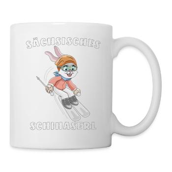 SCHIHASE SÄCHSISCHES SCHIHASERL - Tasse - Weiß - Rechts
