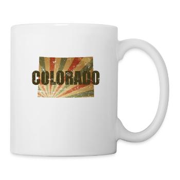 Colorado États-Unis Amérique État - Mug blanc - blanc - Droite