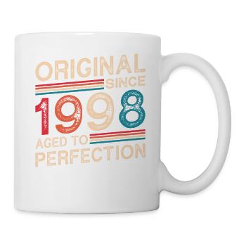 Original Depuis 1998 Vieilli À La Perfection - Mug blanc - blanc - Droite