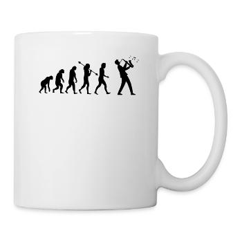 Saxophone Saxophoniste Saxophoniste - Mug blanc - blanc - Droite