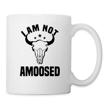 Büffel Bison Ochse Indianer Amerikanisch - Tasse - Weiß - Rechts