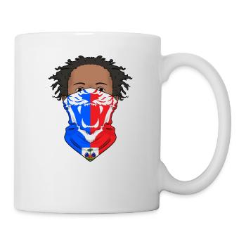 Haïti Haïti Haïti Flag Man Day I Cadeau - Mug blanc - blanc - Droite