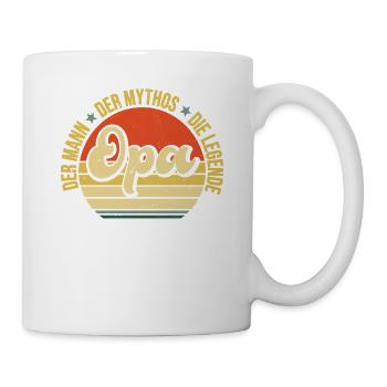 Grandpa Gifts Funny Grandad Gift Idea Saying - Tasse - Weiß - Rechts