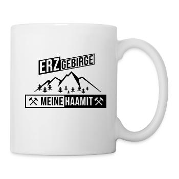 Erzgebirge Heimat Liebe - Tasse - Weiß - Rechts