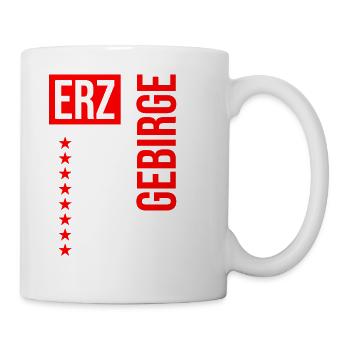 Erzgebirge Heimat Sachsen - Tasse - Weiß - Rechts