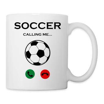 Fußball Soccer - Mug - white - Right
