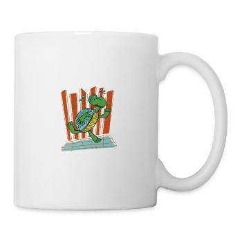 Turtle Running Team, We're Slow As Shell 2 - Mug - white - Right