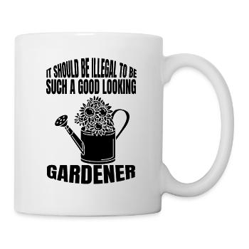 Jardinier verger cadeau de jardin jardinier amateur - Mug blanc - blanc - Droite
