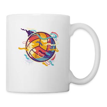 Volleyball Volleyball Volleyball Design For Sport - Tasse - Weiß - Rechts