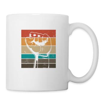 I Don't Go Anywhere Without My Bipod Coyote - Mug - white - Right