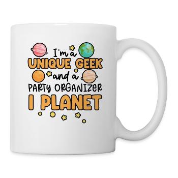 Wissenschaft Thema Geburtstagsfeier Astronomie - Tasse - Weiß - Rechts