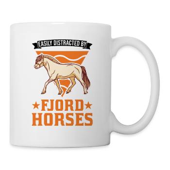 Fjord Horse Gift Norwegian Horse Fjord Horse - Mug - white - Right