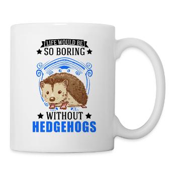 Hérisson Cadeau Stacheligel - Mug blanc - blanc - Droite