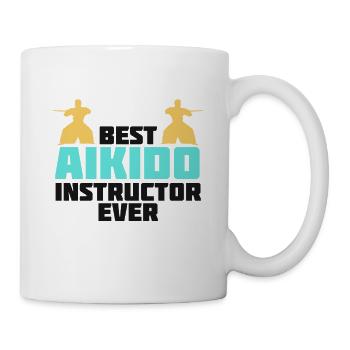 Aikido-lehrer Japan Taekwondo Karate Martial - Tasse - Weiß - Rechts
