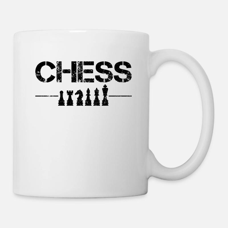 Échecs - Mug blanc - blanc