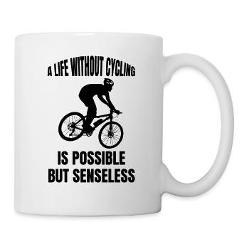 Bike Cycling Mountainbike Bike Tour - Mug - white - Right