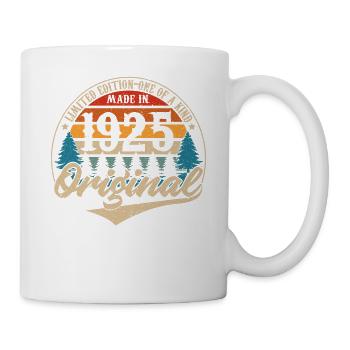 Idée Cadeau D Anniversaire Vintage Original 1925 - Mug blanc - blanc - Droite