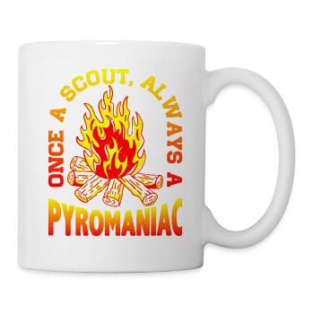 Once A Scout, Always A Pyromaniac 21 - Mug - white - Right