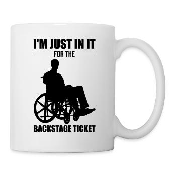 Funny Spinal Cord Injury Wheelchair Spinal Cord Injury - Mug - white - Right