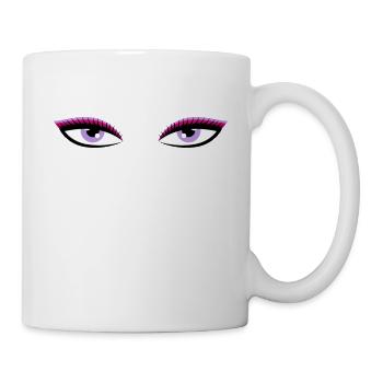 Augen - Tasse - Weiß - Rechts