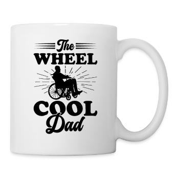 Funny Spinal Cord Injury Wheelchair Cross-Section - Mug - white - Right