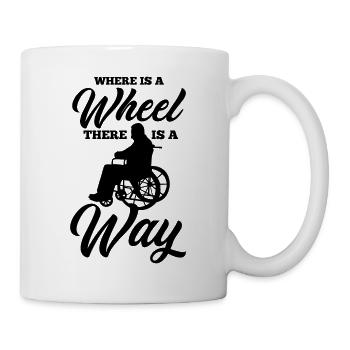 Funny Spinal Cord Injury Wheelchair Spinal Cord Injury - Mug - white - Right