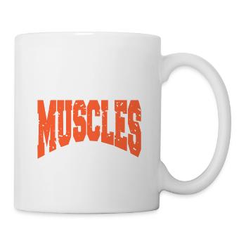 I Flex Muscle With Calisthenics Calis-Athlete - Mug - white - Right