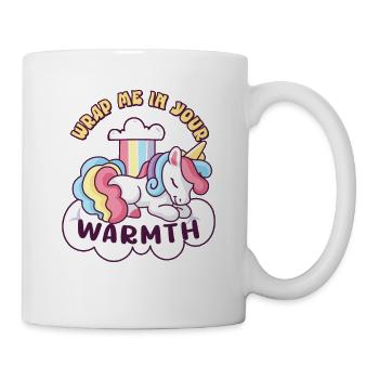 Rainbow Animal Unicorn Winter Season Lover - Mug - white - Right
