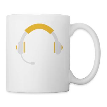Ich Hör Dich Nicht Ich Zocke - Tasse - Weiß - Rechts