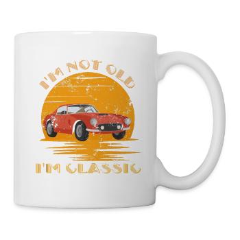 Nicht alt, sondern klassisch - Tasse - Weiß - Rechts