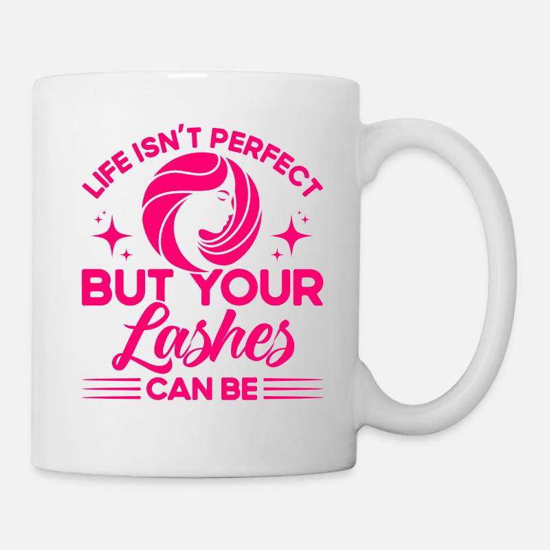 Kosmetik Kosmetiker Maskenbildner Geschenk - Tasse - Weiß